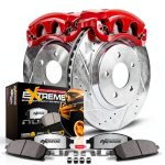 Power Stop Z36 Truck Brake Kit Front Stainless-0