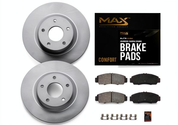 ComfortMAX Front Brake Kit Max Brakes Ceramic-0