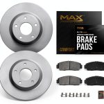 Max Advanced Brakes ComfortMAX Series Brake Pads and Rotors-0