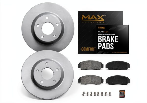 Max Advanced Brakes ComfortMAX Series Brake Pads and Rotors-0