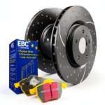 EBC S5KF1245 Brake Pads for Vehicle Specific Fit-0