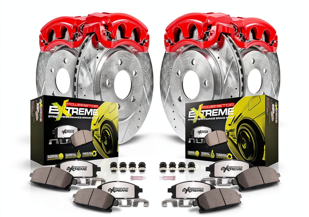 Power Stop Z26 Brake Upgrade Kit components