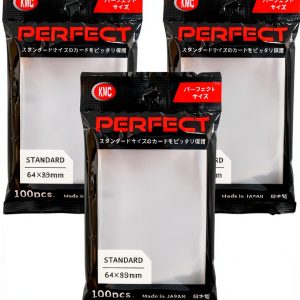KMC Card Sleeves Protective Clear Polyethylene 74mm-0