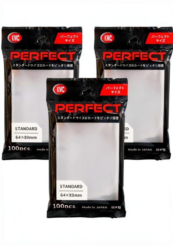 KMC Card Sleeves Protective Clear Polyethylene 74mm-0