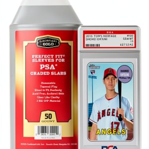 PSA Trading Card Sleeves by Cardboard Gold-0