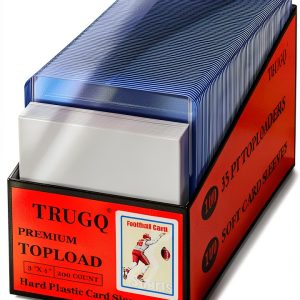 TRUGQ Card Sleeves Blue Premium Set Hard Soft-0