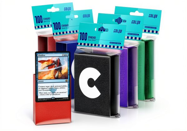 COLQU Matte Card Sleeves 500 Pack Premium Protection for MTG-0
