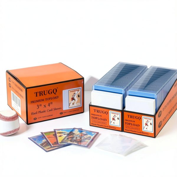 TRUGQ Card Sleeves Blue Premium Set Hard Soft-6
