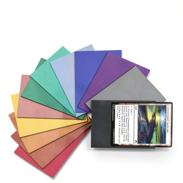 SEFOWG Matte Card Sleeves 500 Pack Acid Free-4