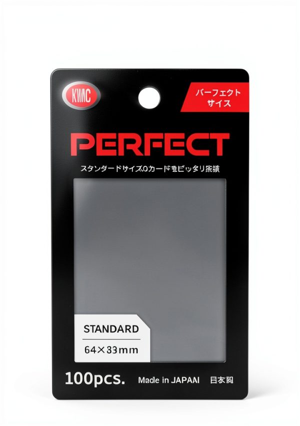 KMC Card Sleeves Protective Clear Polyethylene 74mm-2