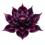 Artimana 100ct MTG Card Sleeves Crimson Black Lotus-0