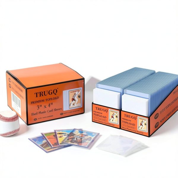 TRUGQ Card Sleeves Top Loaders PVC Protective Set-6