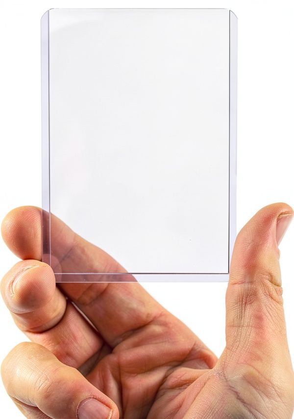 Vault X Trading Card Toploader 35pt PVC White-4