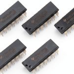 Horinktor SN74AHCT125N 5pcs 4-Channel Buffer TTL-Compatible Inputs-0
