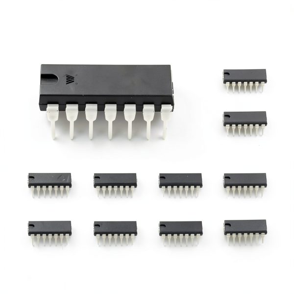 SN74HC00N 50PCS 10-Value Logic Kit by VANXY DIP Shift Register Chips-1