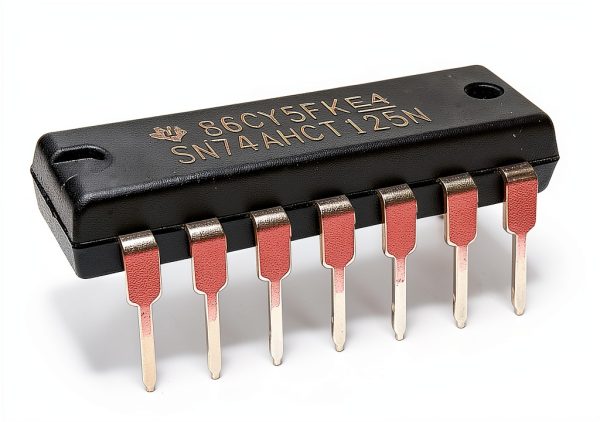 SN74AHCT125N SN74AHCT125 74AHCT125 Quadruple Bus Buffer Gates with 3-State Outputs Breadboard-Friendly IC DIP-14 (Pack of 5)-2