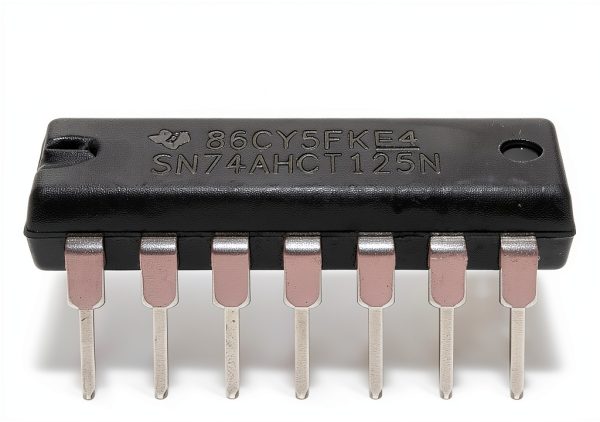 SN74AHCT125N SN74AHCT125 74AHCT125 Quadruple Bus Buffer Gates with 3-State Outputs Breadboard-Friendly IC DIP-14 (Pack of 5)-4