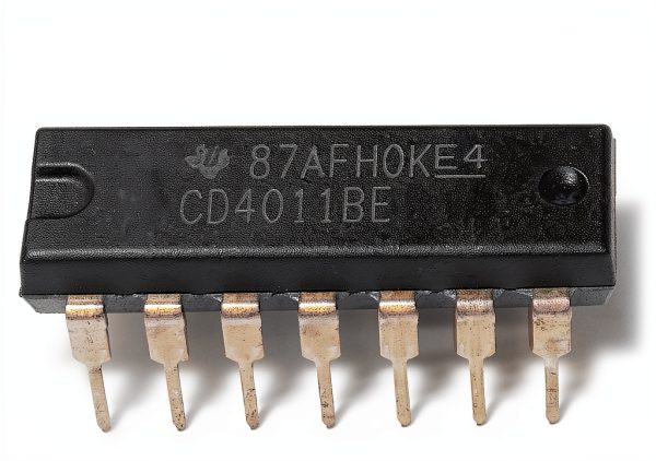 CD4011BE CD4011B CD4011 CMOS Quad 2-Input NAND Gate Breadboard-Friendly IC DIP-14 (Pack of 8)-4