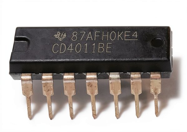 CD4011BE CD4011B CD4011 CMOS Quad 2-Input NAND Gate Breadboard-Friendly IC DIP-14 (Pack of 8)-0