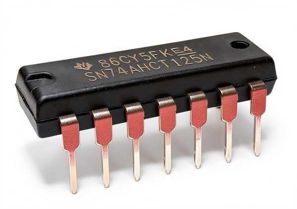 SN74AHCT125N SN74AHCT125 74AHCT125 Quadruple Bus Buffer Gates with 3-State Outputs Breadboard-Friendly IC DIP-14 (Pack of 5)-0