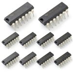 BOJACK CD40106BE CMOS Hex Schmitt Trigger Inverter 10pcs 5V/10V/15V-0