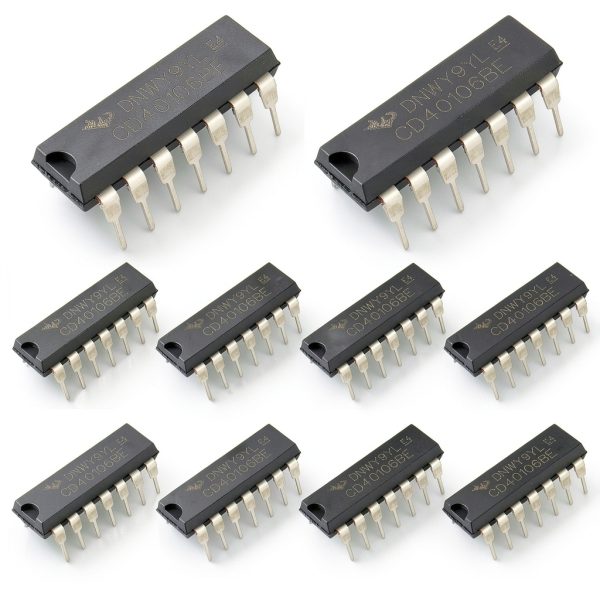 BOJACK CD40106BE CMOS Hex Schmitt Trigger Inverter 10pcs 5V/10V/15V-0