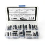 SN74HC00N 50PCS 10-Value Logic Kit by VANXY DIP Shift Register Chips-0