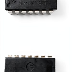 Todiys 10Pcs 74AHCT125N Quad Buffer IC Gray DIP-14-0